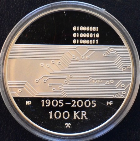 100 kr 2005 - Data.