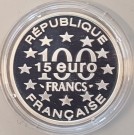 Frankrike: 15 euro/100 francs 1997 thumbnail