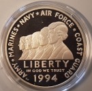 1 Dollar 1994: Woman In Military Service thumbnail