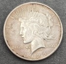 USA:1 dollar 1924 Peace Dollar thumbnail