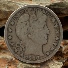 U.S.A: 1/2 Dollar 1908. thumbnail