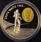 De norske æresmedaljer: Grete Waitz 1953 - thumbnail