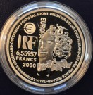 Frankrike: 6,55957 francs 2000 - Art Nouveau thumbnail