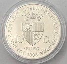 Andorra: 10 euro 1998 - Joan Martí og Alanis menneskerettigheter thumbnail