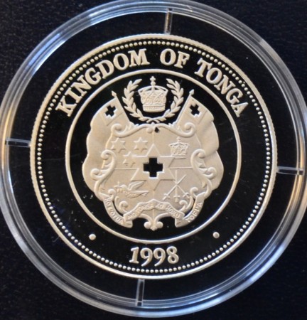 Tonga: 50 seniti 1998