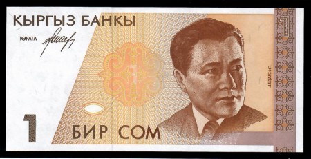 Kirgisistan: 1 Som 1994-(143)