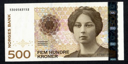 500 kr 7. utg. 1999 - 2015