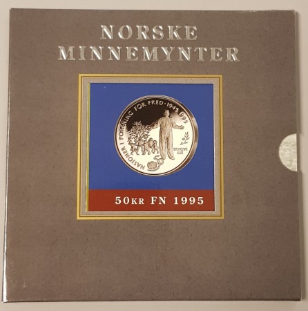 50 kr 1995 - FN i pappfolder.