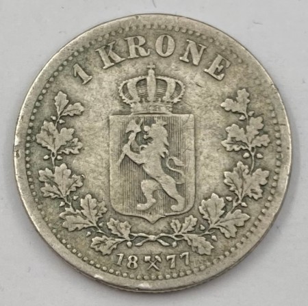 1 kr 1877 kv. -1