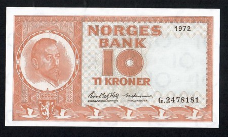 10 kr 1972. Kv. 1+