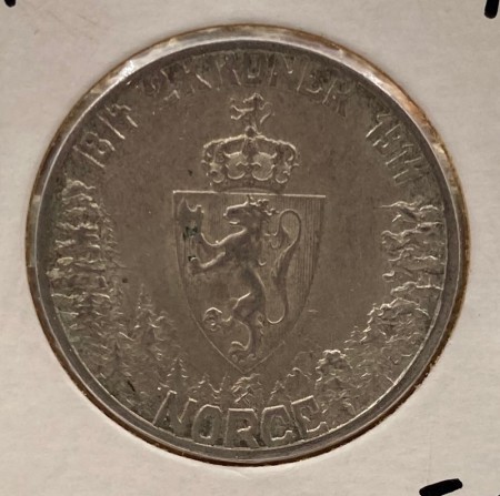 2 kr 1914 Mor Norge kv. 1+/01