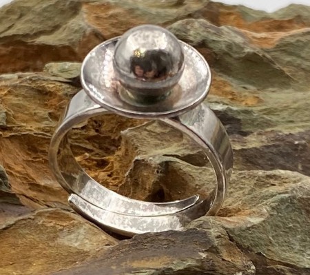 925 sølv ring.(17)