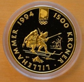 1500 kr 1992 - Birkebeinere