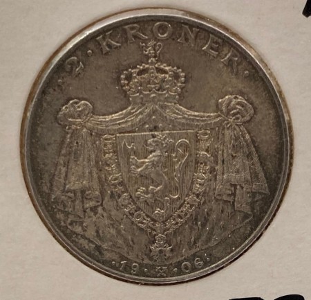 2 kr 1906 kv. 1+/01