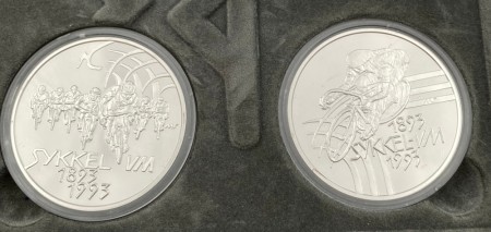 Sykkel-VM 1993 sølv sett