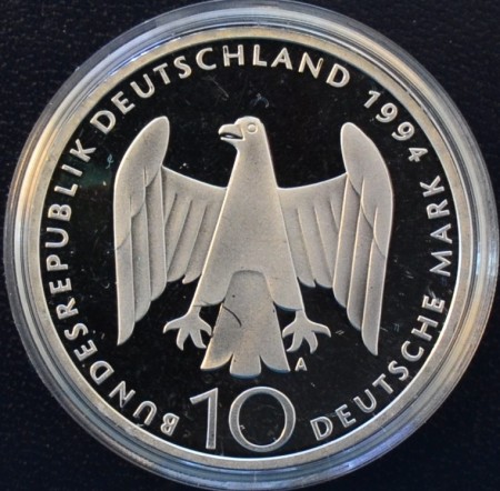 Tyskland: 10 mark 1994