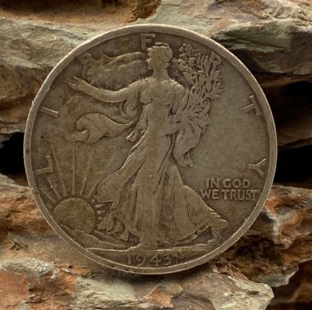 U.S.A: 1/2 Dollar 1943.