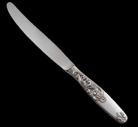 Dobbel rokokko: Kniv 21,2 cm