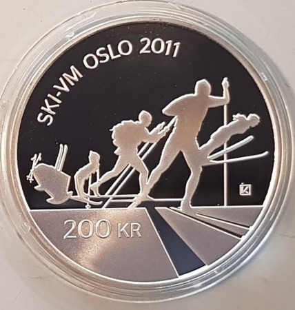 200 kr 2011 Ski-VM i Oslo