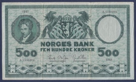 500 kr 4. utg. 1948 - 1976