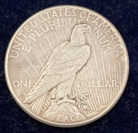USA:1 dollar 1922 Peace Dollar (2)