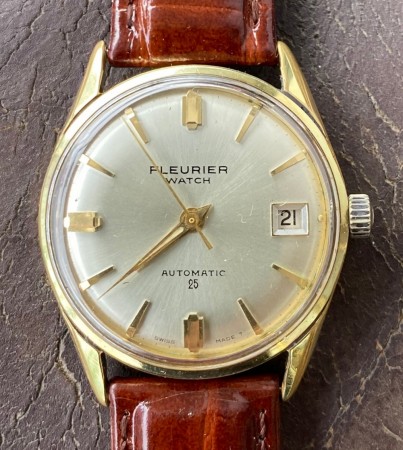 Fleurier Watch Automatic 25 med dato.