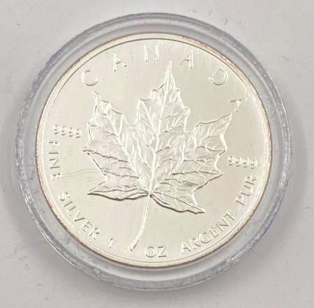 Canada: 5 dollars 2001 Maple Leaf