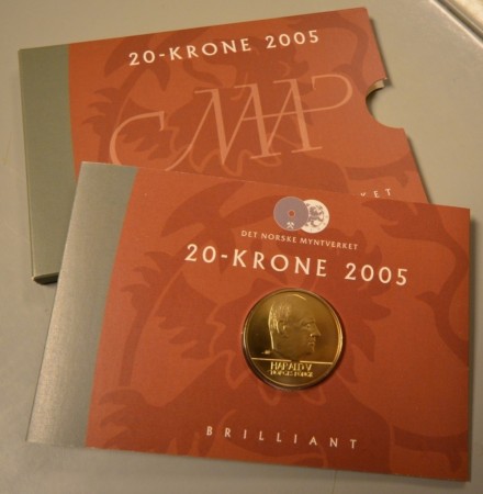 20 kroner 2005 BU