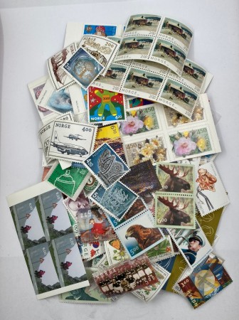Postfriske frimerker til porto