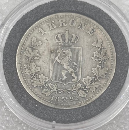 1 kr 1892 kv. -1/1